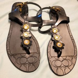 Coach Paisly Thong Sandal